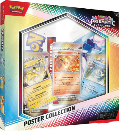 Pokemon TCG: Prismatic Evolutions Poster Collection *Sealed* (PRE-ORDER SHIPS, JAN 17TH)