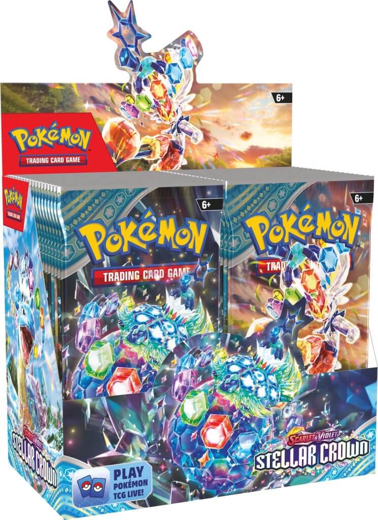 Pokemon TCG: Scarlet & Violet: Stellar Crown Booster Box *Sealed*