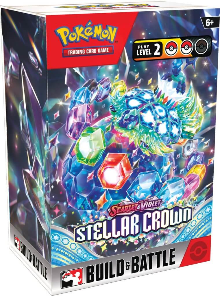 Pokemon TCG: Scarlet & Violet: Stellar Crown Build & Battle Box *Sealed*