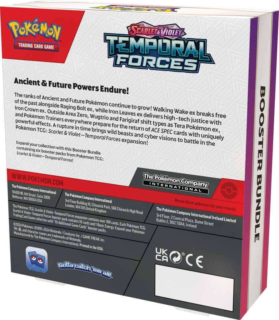 Pokemon TCG: Scarlet & Violet: Temporal Forces Booster BUNDLE *Sealed*