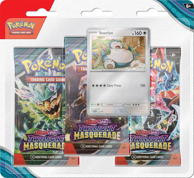 Pokemon TCG: Scarlet & Violet: Twilight Masquerade 3-Pack Booster *Sealed*
