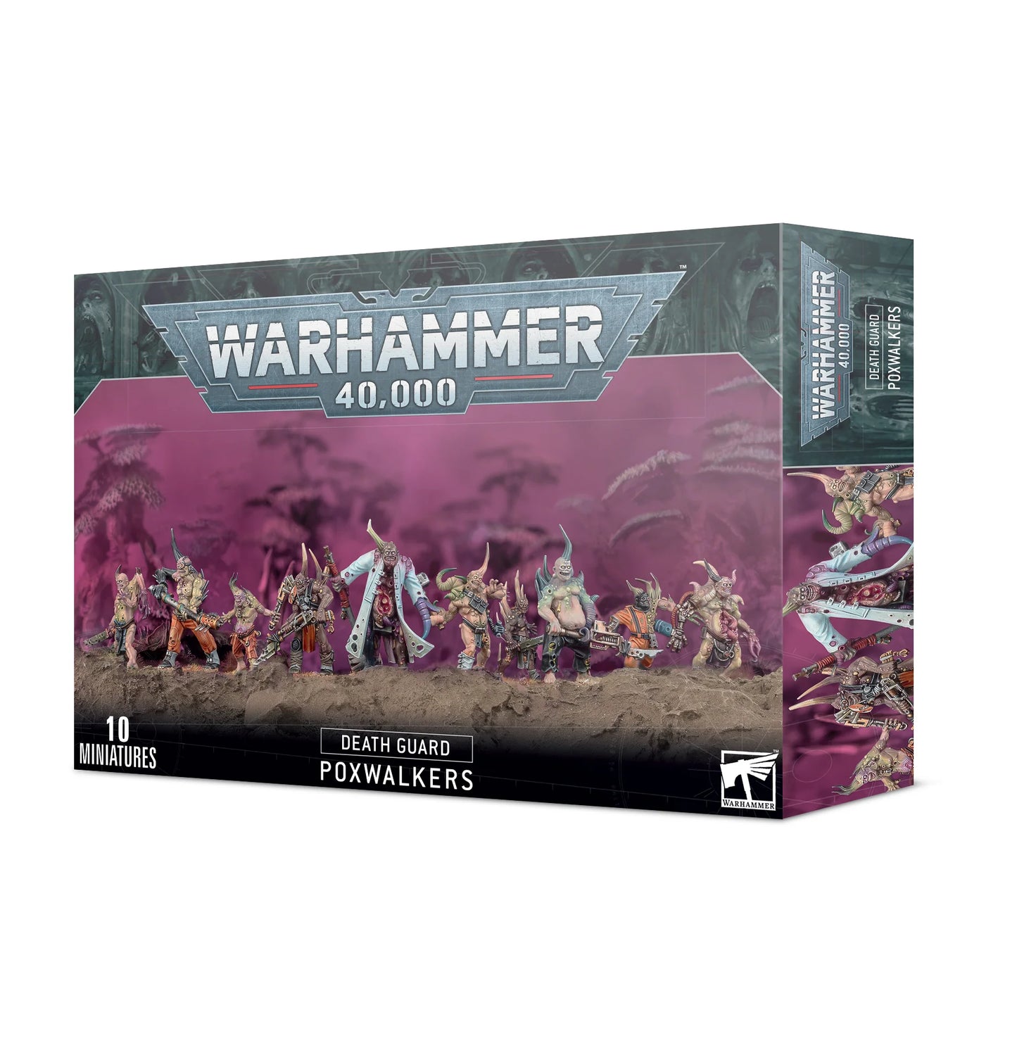 Warhammer 40,000 Miniature - Death Guard - Poxwalkers