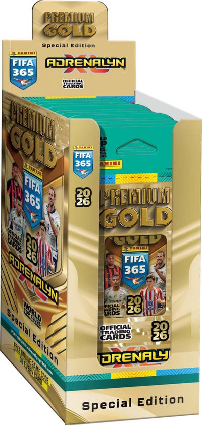 2026 Panini FIFA 365 Adrenalyn XL Premium Gold Eco Blister