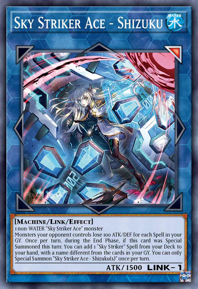 Sky Striker Ace - Shizuku (Quarter Century Secret Rare) (Alternate Art) [RA03-EN043] Quarter Century Secret Rare