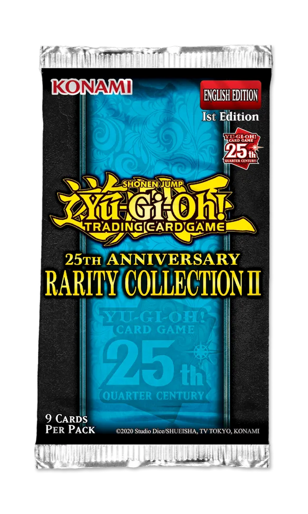 Yugioh! Booster Packs: 25th Anniversary Rarity Collection II 2-PACK Tuck Box *Sealed* [RA02]