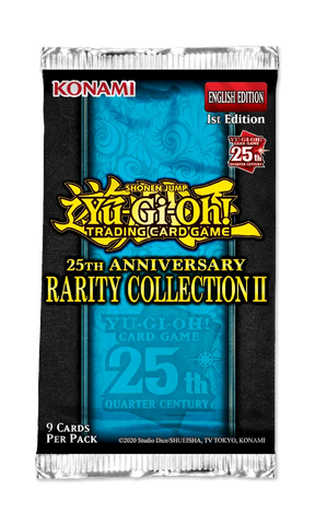 Yugioh! Booster Packs: 25th Anniversary Rarity Collection II 2-PACK Tuck Box *Sealed* (PRE-ORDER, SHIPS MAY 23RD)