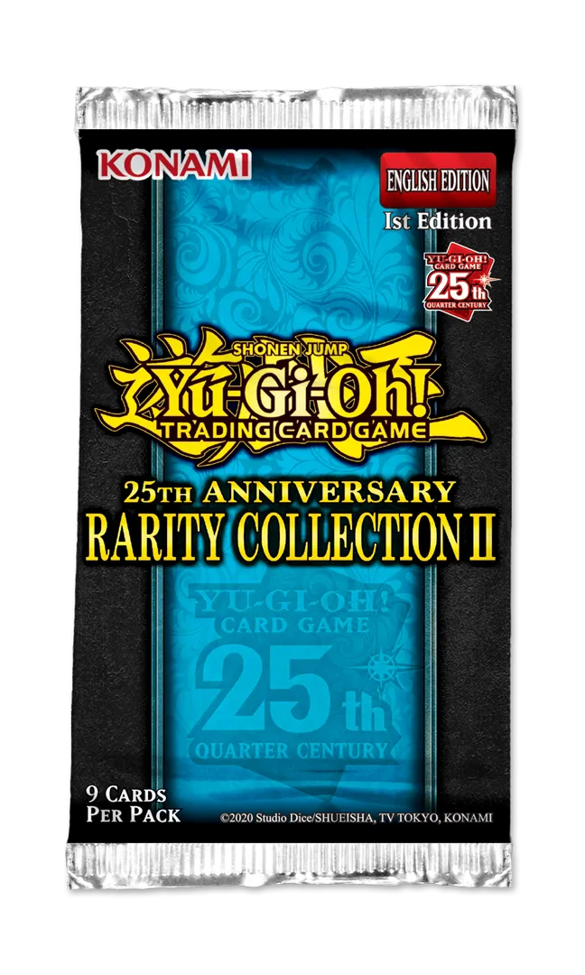 Yugioh! Booster Boxes: 25th Anniversary Rarity Collection II HALF CASE *Sealed* [RA02] (PRE-ORDER, SHIPS MAY 23RD)