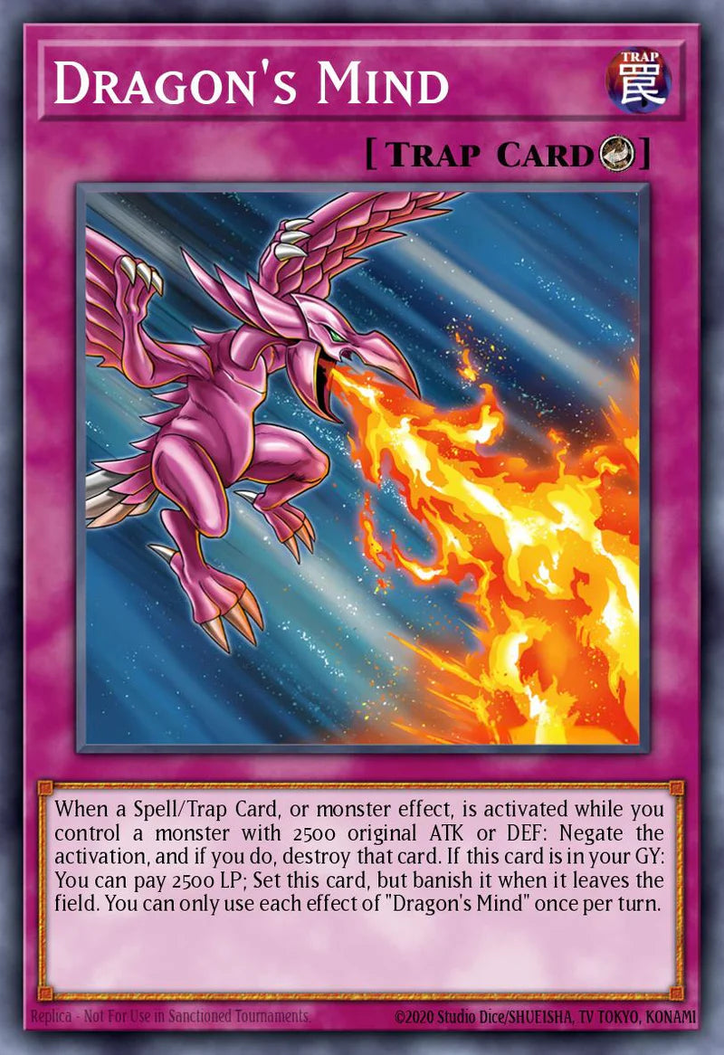 Dragon's Mind (Secret Rare) [RA05-EN082] Secret Rare