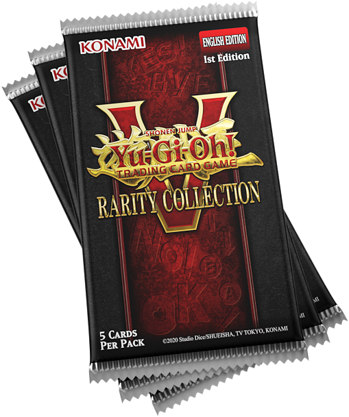 Yugioh! Booster Packs: Rarity Collection V 3-Pack Tuck Box *Sealed* (PRE-ORDER, SHIPS APR 9TH)