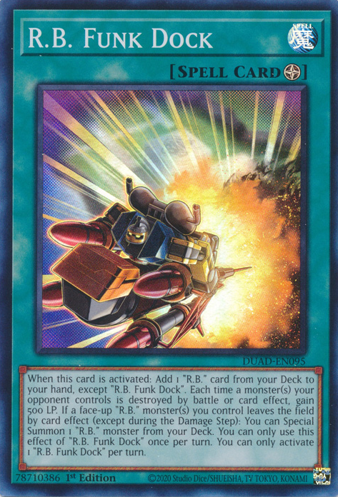 R.B. Funk Dock [DUAD-EN095] Super Rare