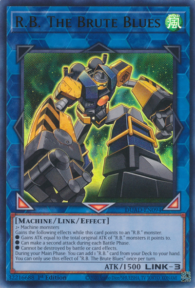 R.B. The Brute Blues [DUAD-EN094] Ultra Rare