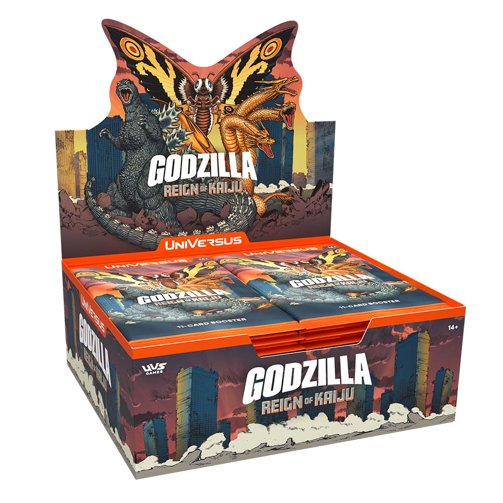 Universus CCG - Godzilla: Reign of Kaiju Booster Display *Sealed* (PRE-ORDER, SHIPS MAR 13TH)