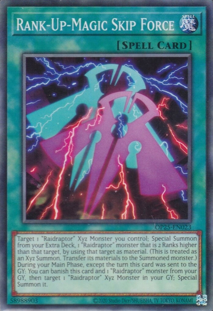 Rank-Up-Magic Skip Force [OP25-EN023] Common
