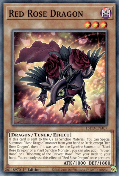 Red Rose Dragon [L5DD-ENA07] Common
