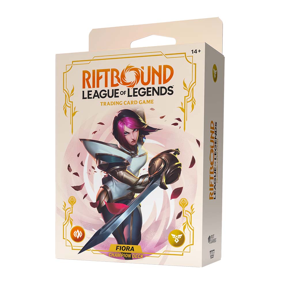 Riftbound - League of Legends TCG: Spiritforged Champion Deck: Fiora *Sealed*