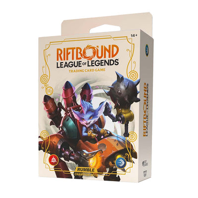 Riftbound - League of Legends TCG: Spiritforged Champion Deck: Rumble *Sealed* (PRE-ORDER, SHIPS FEB 2026)