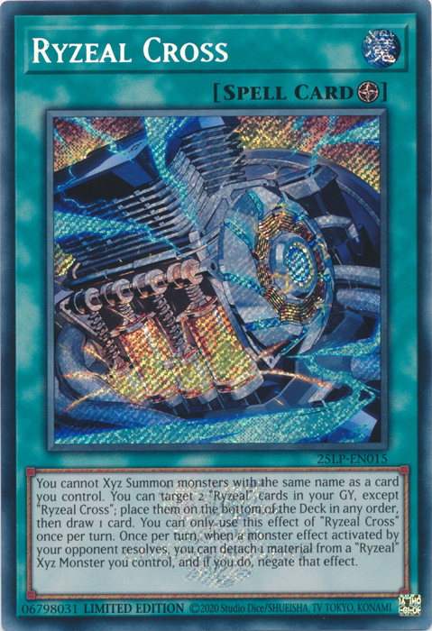 Ryzeal Cross (ESR) [25LP-EN015] Emblazoned Secret Rare