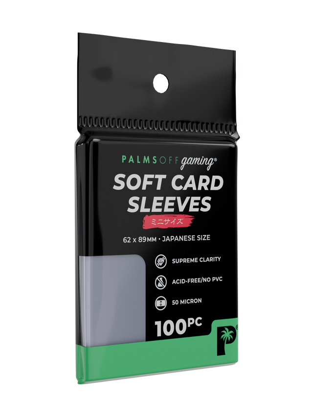 Palms Off - Soft Sleeves (100PC) (Japanese Sized) Clear