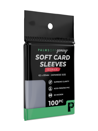 Palms Off - Soft Sleeves (100PC) (Japanese Sized) Clear