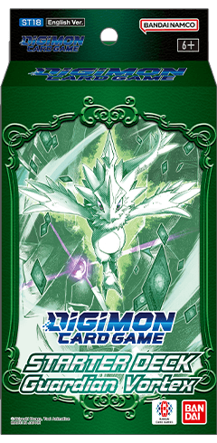 Digimon Card Game Series 18 - Starter Deck: Guardian Vortex (ST18) *Sealed*