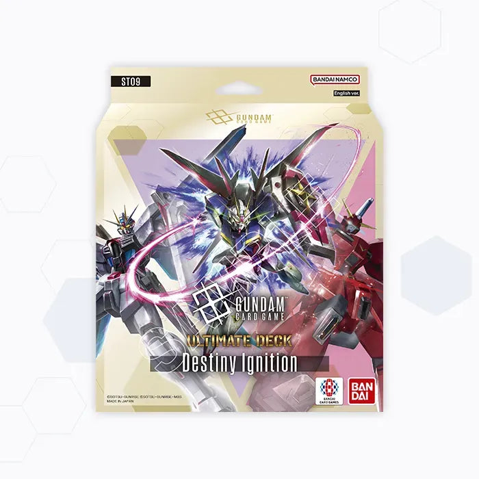 Gundam Card Game - Ultimate Deck: Destiny Ignition (ST09) *Sealed*
