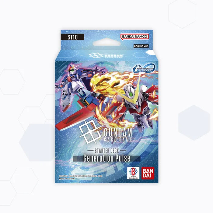 Gundam Card Game - Starter Deck: Generation Pulse (ST10) *Sealed* (PRE-ORDER, SHIPS JUNE 26TH)