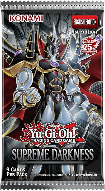 Yugioh! Booster Packs: Supreme Darkness *Sealed* (PRE-ORDER, SHIPS 23RD JAN)