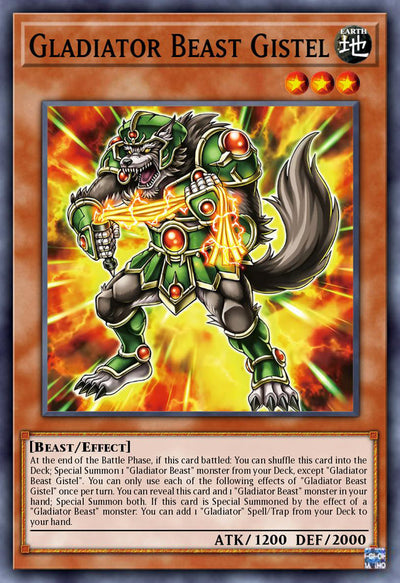 Gladiator Beast Gistel - [SUDA-EN017] Super Rare - SUDA PRE-ORDER, SHIPS 23/01/2025  - TCG Collector NZ - Yu-Gi-Oh Singles