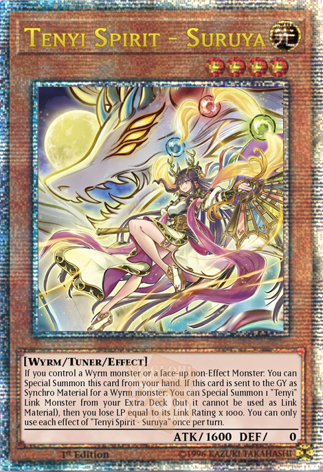 Tenyi Spirit - Suruya - [SUDA-EN021 (QCSR)] Quarter Century Secret Rare - SUDA PRE-ORDER, SHIPS 23/01/2025  - TCG Collector NZ - Yu-Gi-Oh Singles