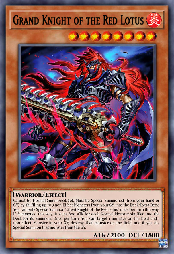 Grand Knight of the Red Lotus - [SUDA-EN024] Common - SUDA PRE-ORDER, SHIPS 23/01/2025  - TCG Collector NZ - Yu-Gi-Oh Singles