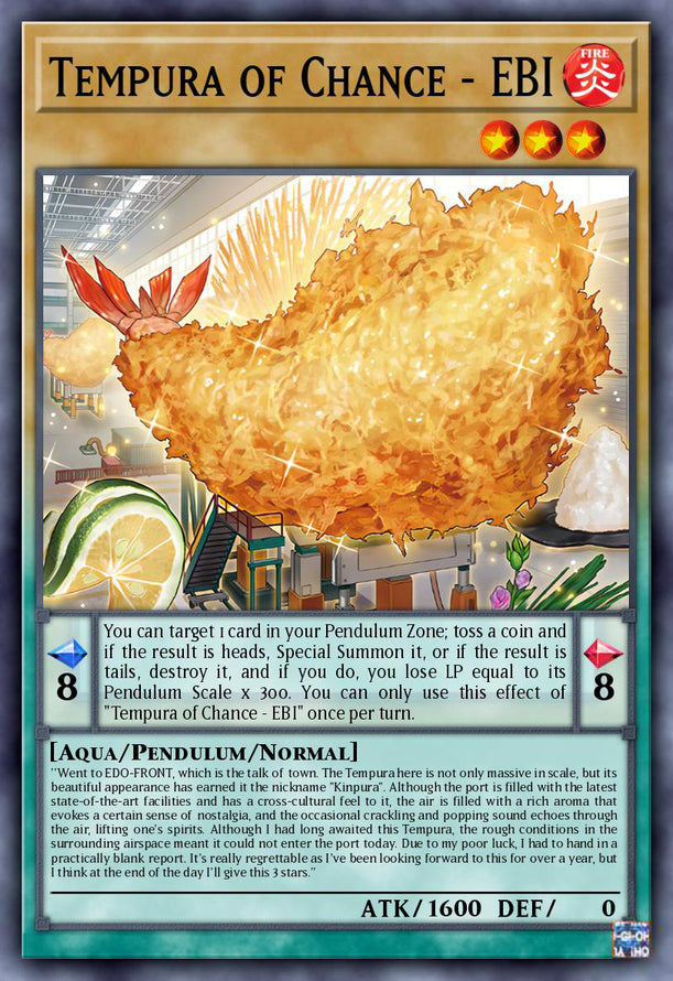 Tempura of Fortune - EBI - [SUDA-EN030] Common - SUDA PRE-ORDER, SHIPS 23/01/2025  - TCG Collector NZ - Yu-Gi-Oh Singles