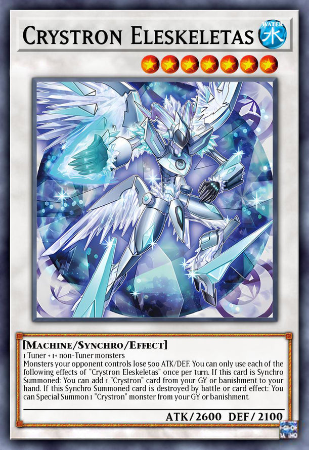 Crystron Eleskeletus - [SUDA-EN041] Common - SUDA PRE-ORDER, SHIPS 23/01/2025  - TCG Collector NZ - Yu-Gi-Oh Singles