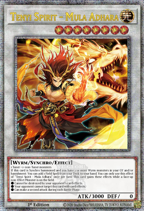 Tenyi Spirit - Mula Adhara - [SUDA-EN042 (QCSR)] Quarter Century Secret Rare - SUDA PRE-ORDER, SHIPS 23/01/2025  - TCG Collector NZ - Yu-Gi-Oh Singles