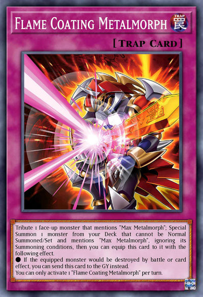 Flame Coating Metalmorph - [SUDA-EN075] Common - SUDA PRE-ORDER, SHIPS 23/01/2025  - TCG Collector NZ - Yu-Gi-Oh Singles