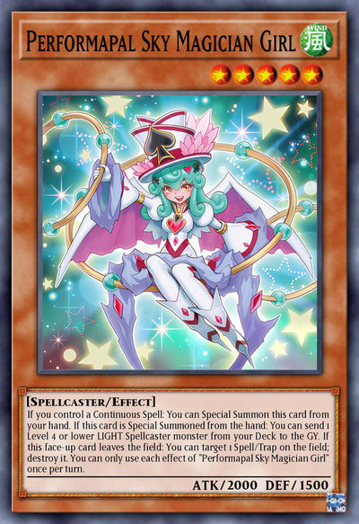 Performapal Sky Magician Girl - [SUDA-EN099] Super Rare - SUDA PRE-ORDER, SHIPS 23/01/2025  - TCG Collector NZ - Yu-Gi-Oh Singles