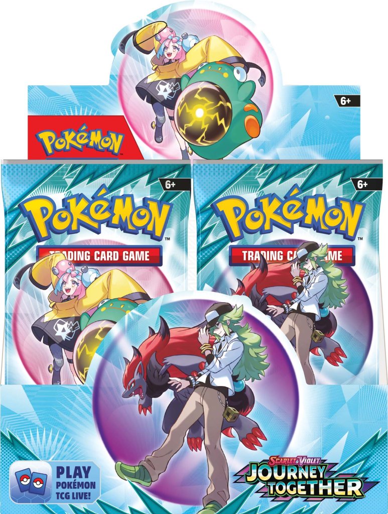 Pokemon TCG: Scarlet & Violet: Journey Together Booster Pack *Sealed* (PRE-ORDER, SHIPS MARCH 28TH)