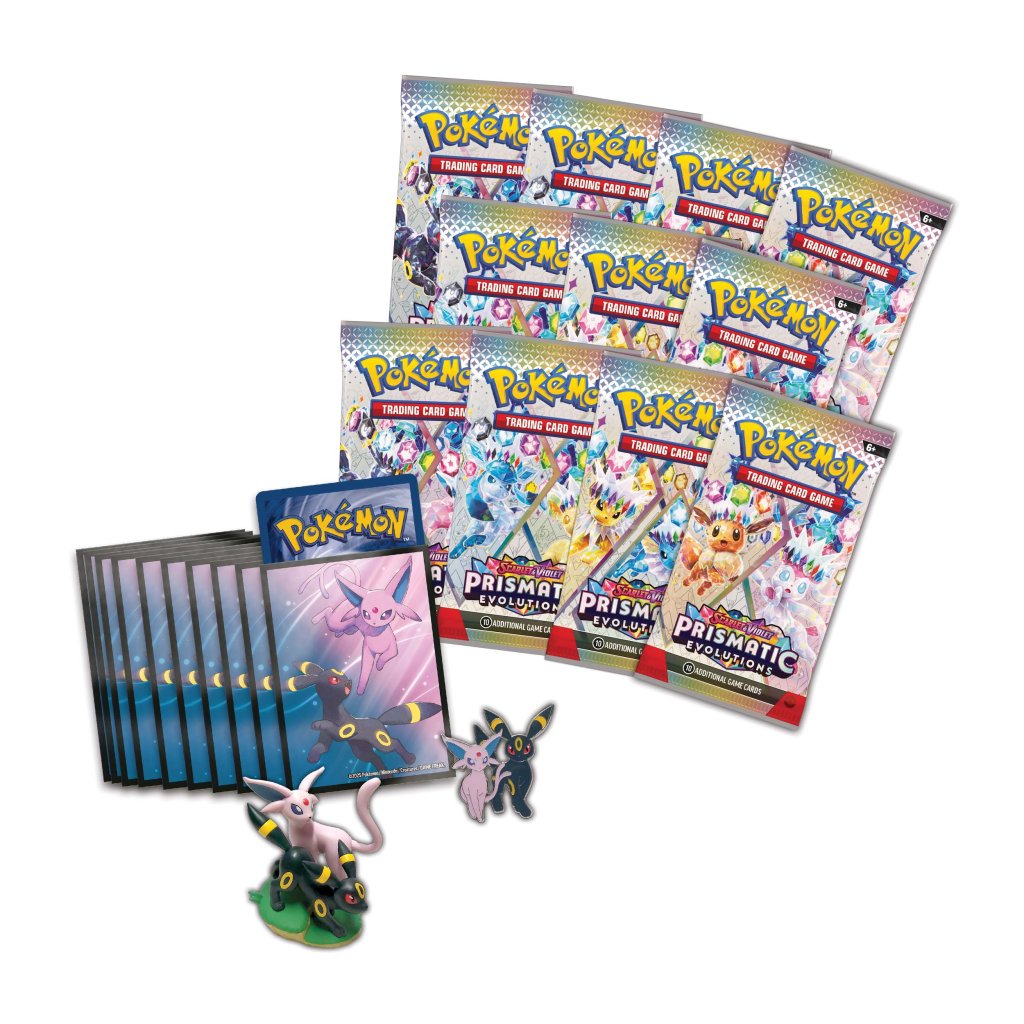 Pokemon TCG: Scarlet & Violet: Prismatic Evolutions Figure Collection