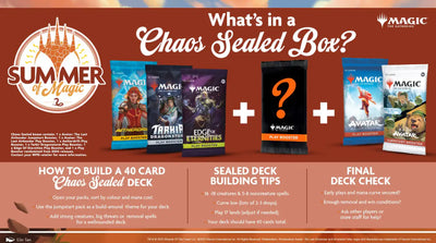 Magic: The Gathering - Summer of Chaos 2025 Pack