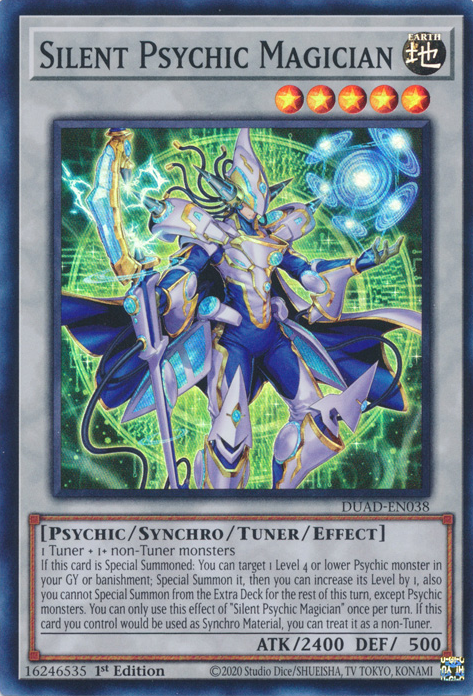 Silent Psychic Magician [DUAD-EN038] Super Rare