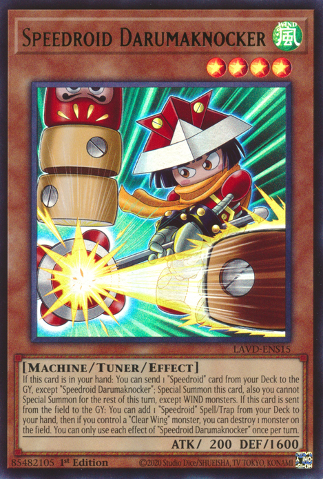 Speedroid Darumaknocker (UR) [LAVD-ENS15] Ultra Rare