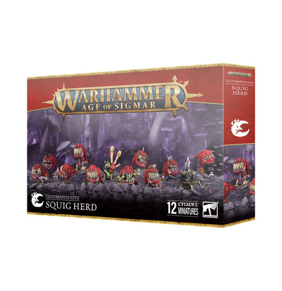 Warhammer Age of Sigmar Miniature - Gloomspite Gitz - Squig Herd