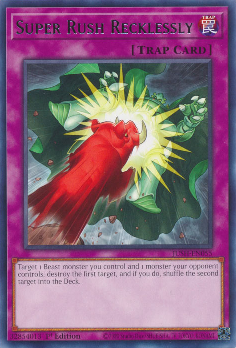 Super Rush Recklessly [JUSH-EN055] Rare