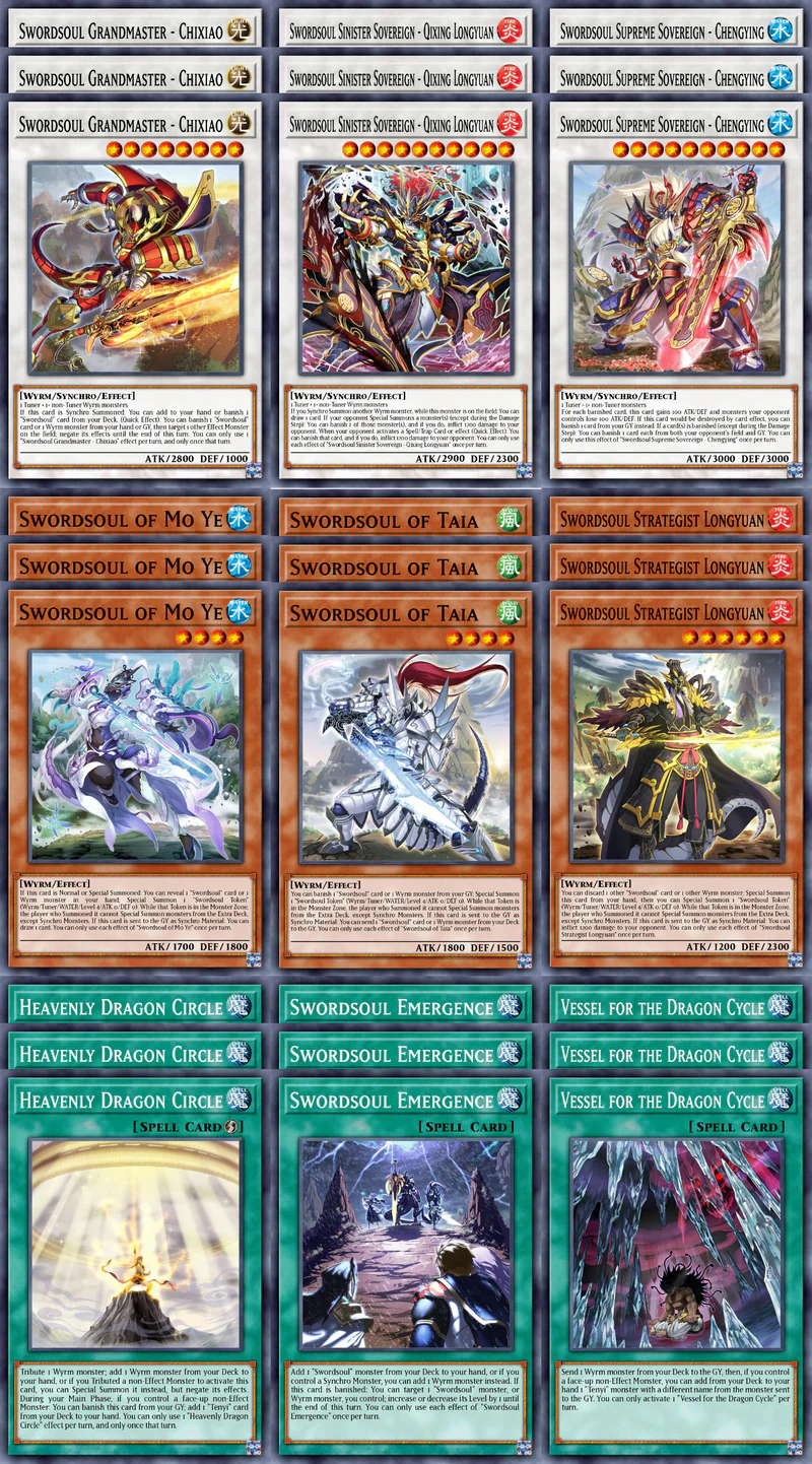 Swordsoul Deck Base - (MZTM)