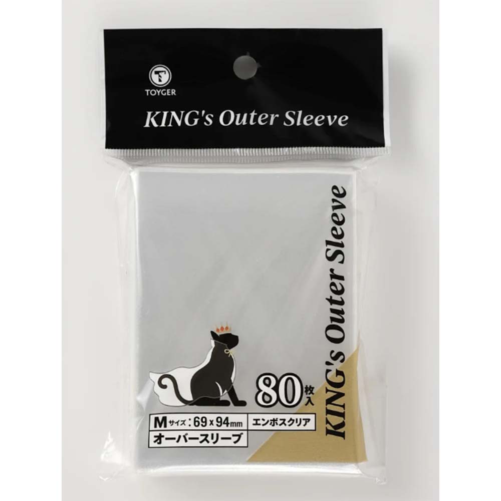 TOYGER King's Outer Sleeve - Matte Clear (80PC)