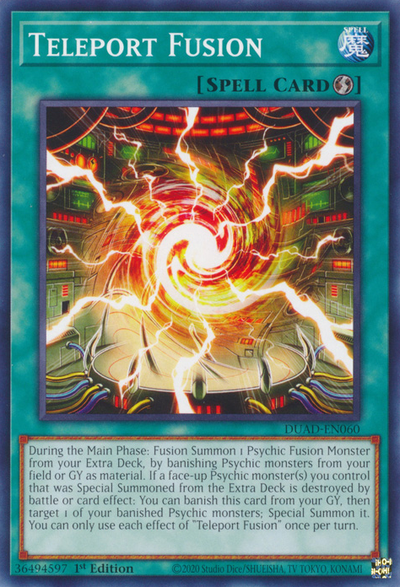 Teleport Fusion [DUAD-EN060] Common