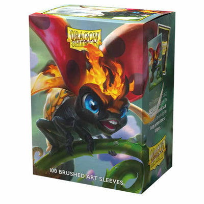 Dragonshield Sleeves - The Burnbug (Brushed ART) (Standard Sized)