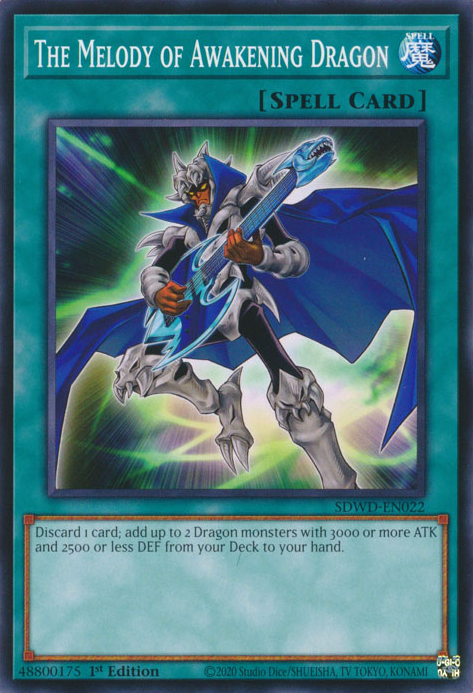 The Melody of Awakening Dragon - [SDWD-EN022] Common - SDWD PRE-ORDER, SHIPS 19/02/2025  - TCG Collector NZ - Yu-Gi-Oh Singles