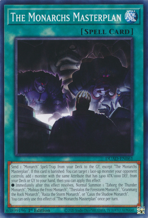 The Monarchs Masterplan [DUAD-EN061] Common