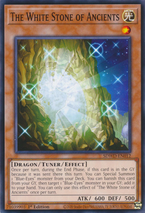 The White Stone of Ancients - [SDWD-EN012] Common - SDWD PRE-ORDER, SHIPS 19/02/2025  - TCG Collector NZ - Yu-Gi-Oh Singles