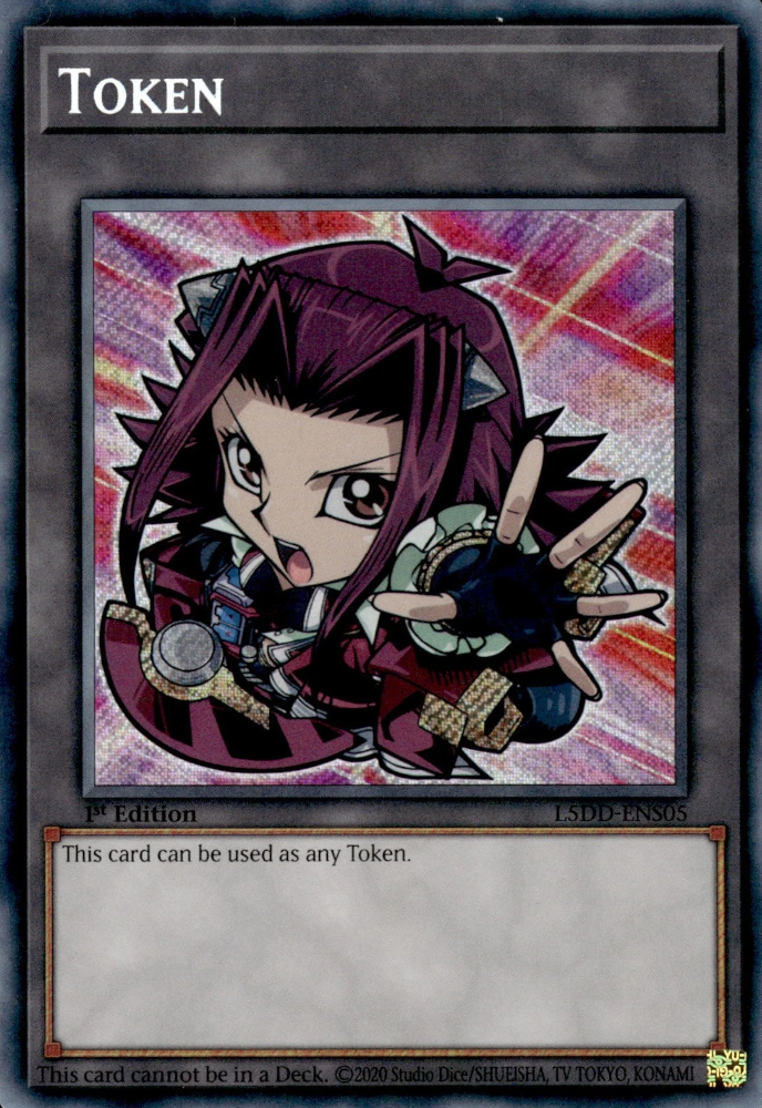 Token (Akiza) [L5DD-ENS04] Secret Rare